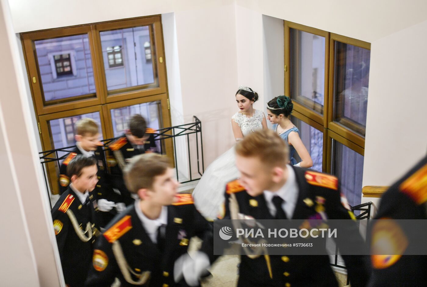 Новогодний кадетский бал Росгвардии в Доме Пашкова