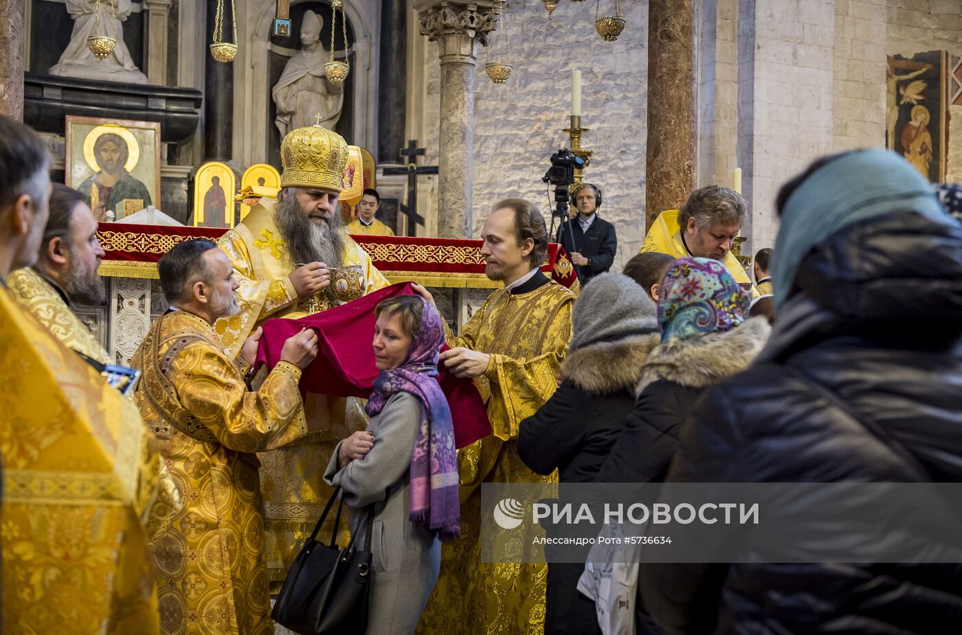 Памятные мероприятия в патриаршем подворье МП РПЦ в Бари