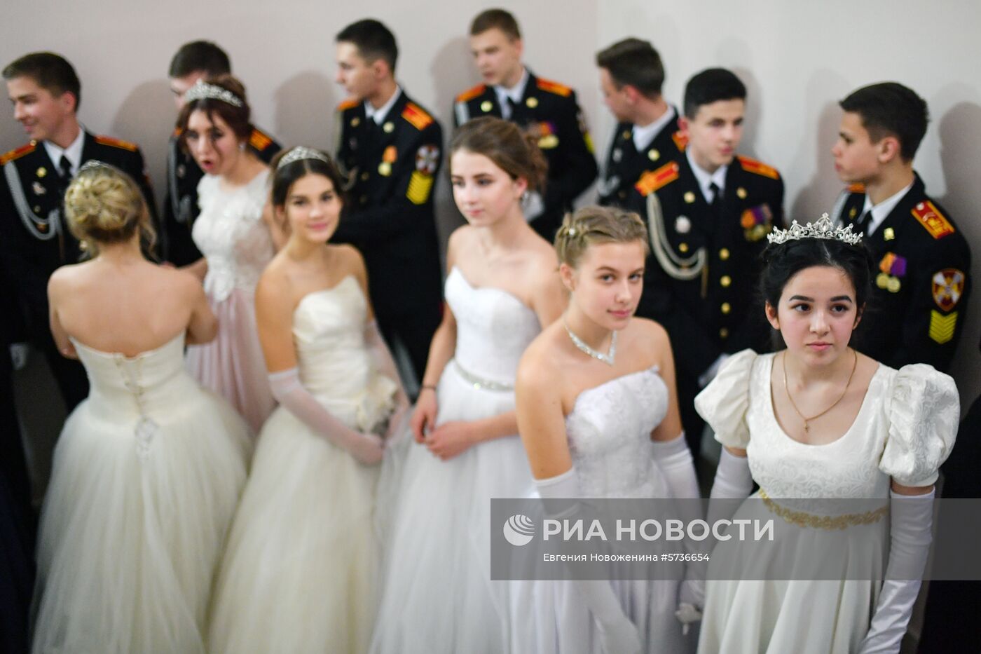 Новогодний кадетский бал Росгвардии в Доме Пашкова