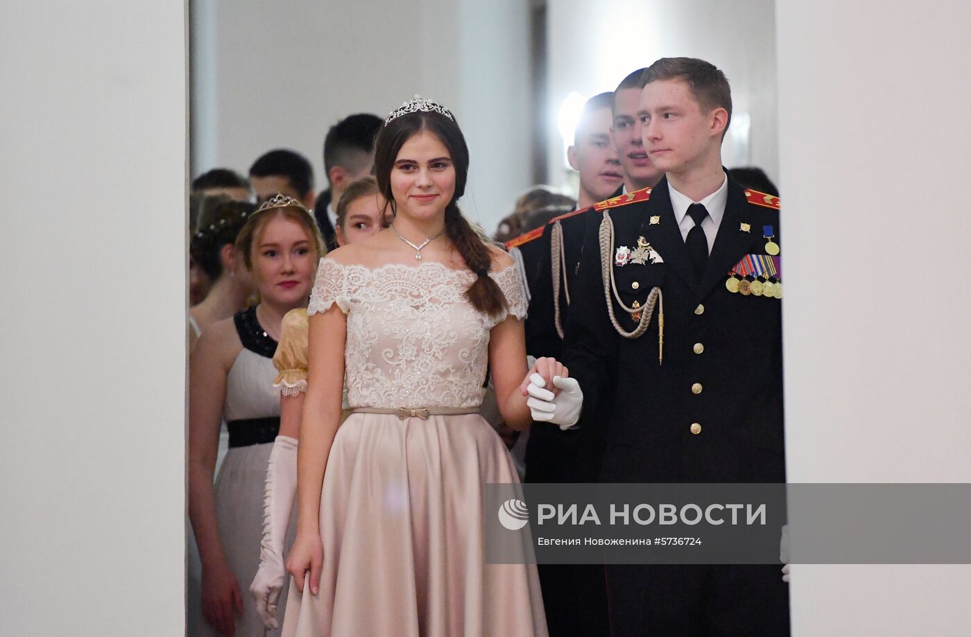 Новогодний кадетский бал Росгвардии в Доме Пашкова