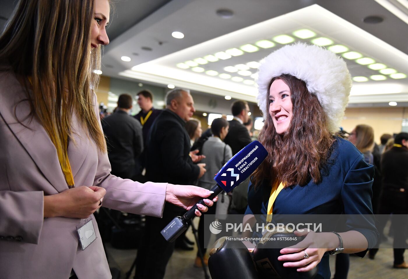 Ежегодная большая пресс-конференция президента РФ В. Путина