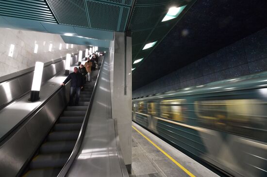 Открытие станции метро "Беломорская"