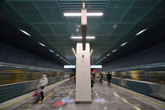 Открытие станции метро "Беломорская"