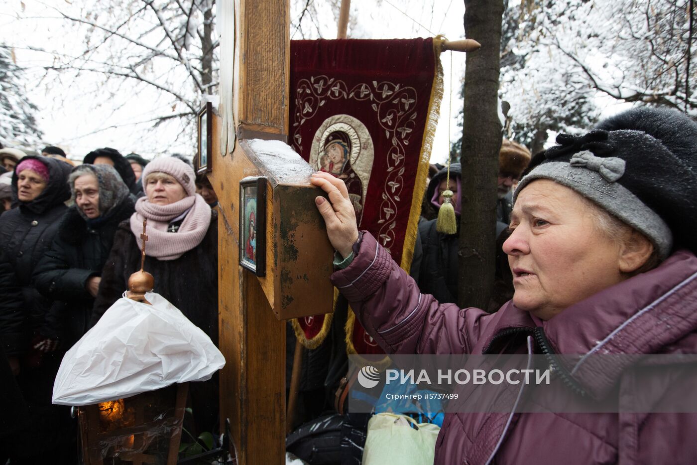 Акция в Киеве против переименования УПЦ
