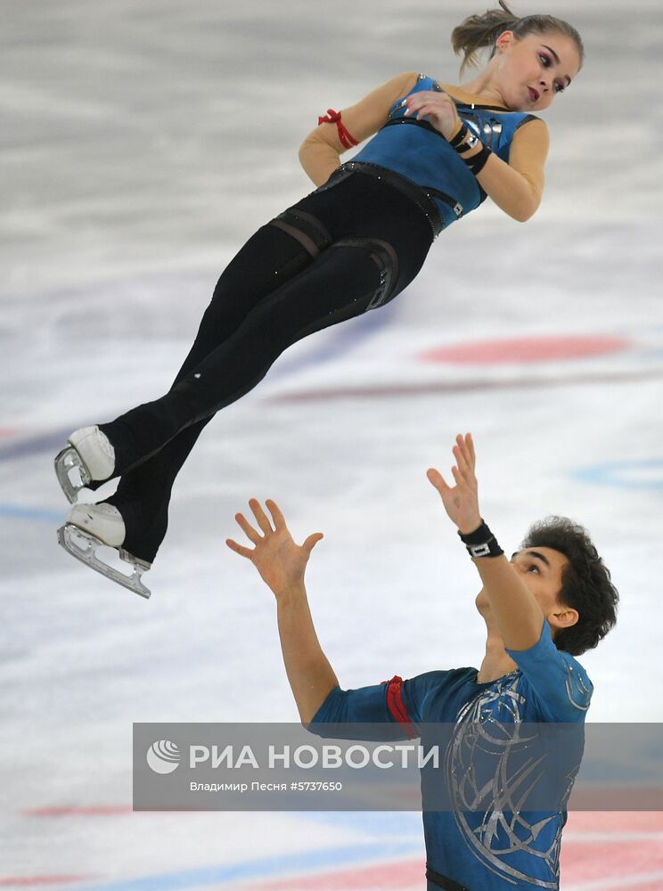 Фигурное катание. Чемпионат России. Пары. Короткая программа