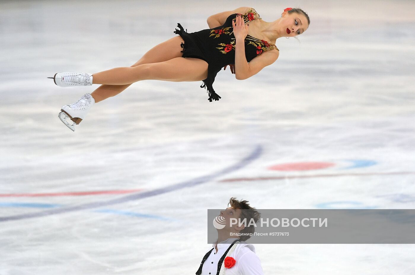 Фигурное катание. Чемпионат России. Пары. Короткая программа