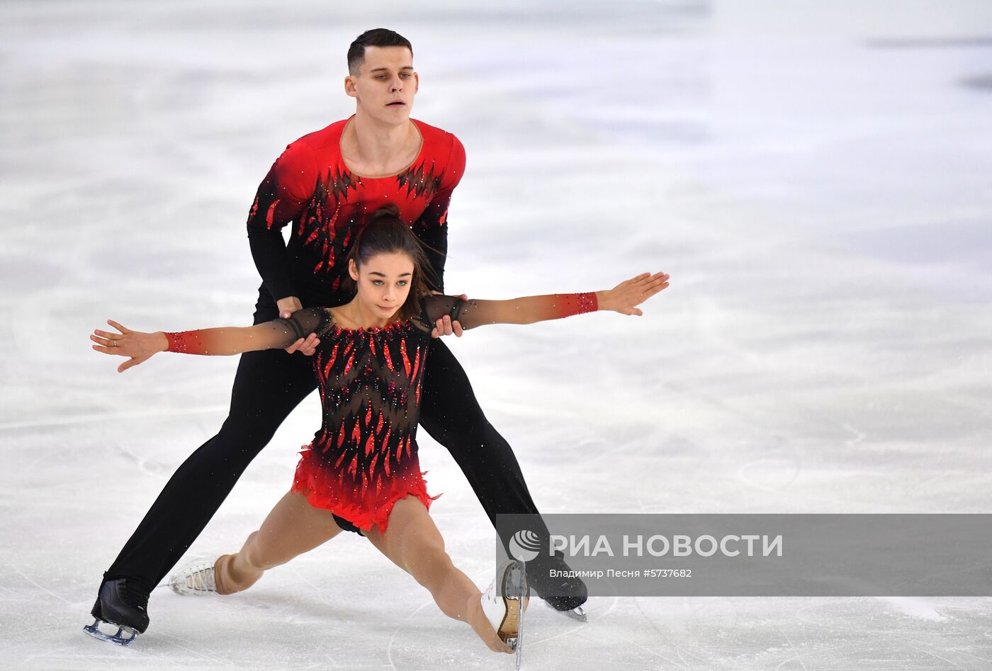 Фигурное катание. Чемпионат России. Пары. Короткая программа