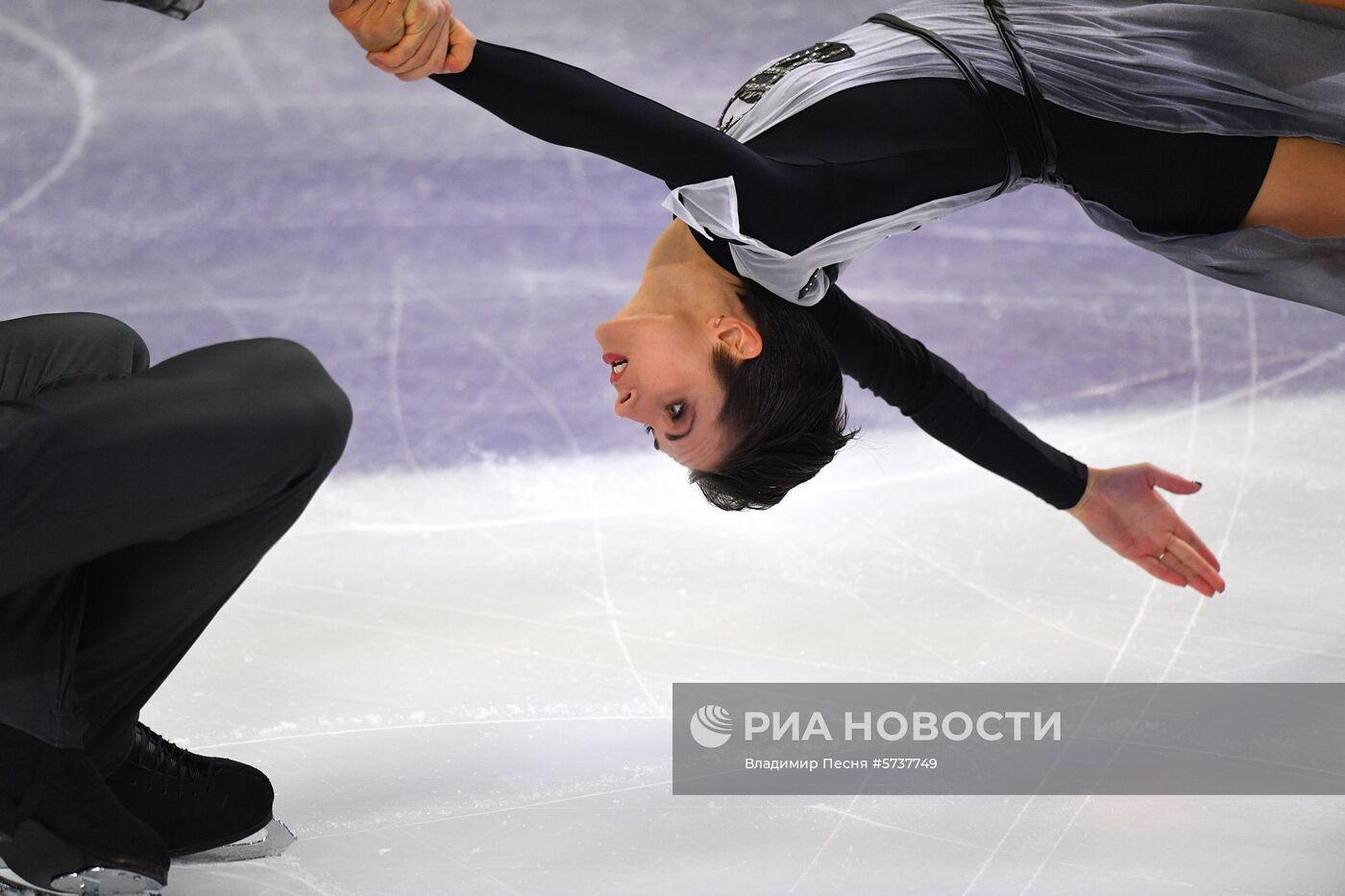 Фигурное катание. Чемпионат России. Пары. Короткая программа