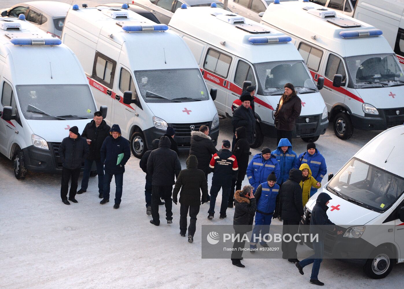 Вручение автомобилей скорой медицинской помощи учреждениям здравоохранения Свердловской области