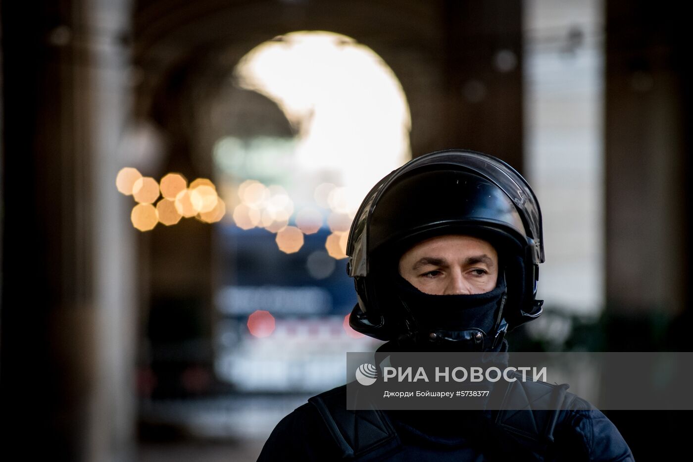 Акции протеста в Барселоне