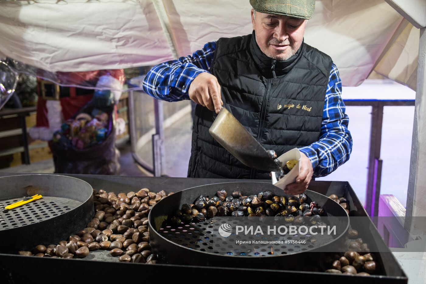 Рождественское украшение Парижа