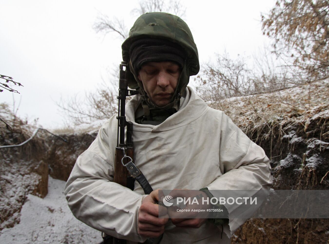 Жизнь на передовой в ДНР