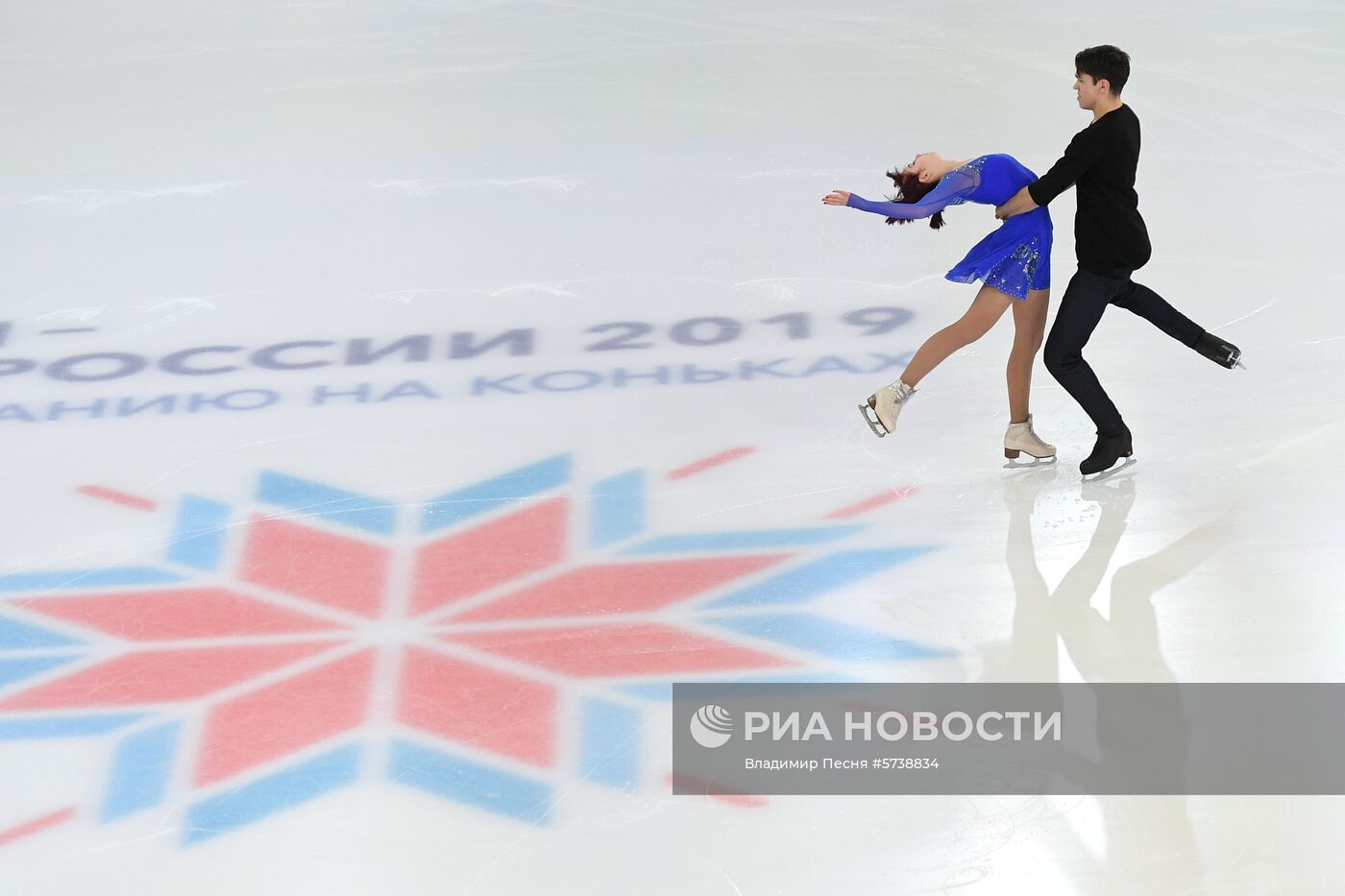 Фигурное катание. Чемпионат России. Танцы. Произвольная программа