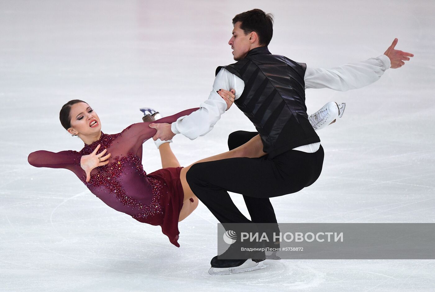 Фигурное катание. Чемпионат России. Танцы. Произвольная программа