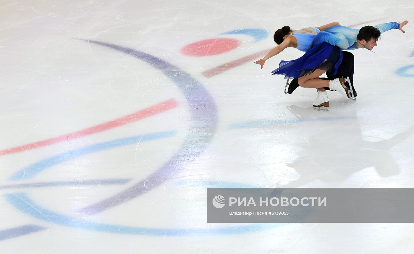 Фигурное катание. Чемпионат России. Танцы. Произвольная программа