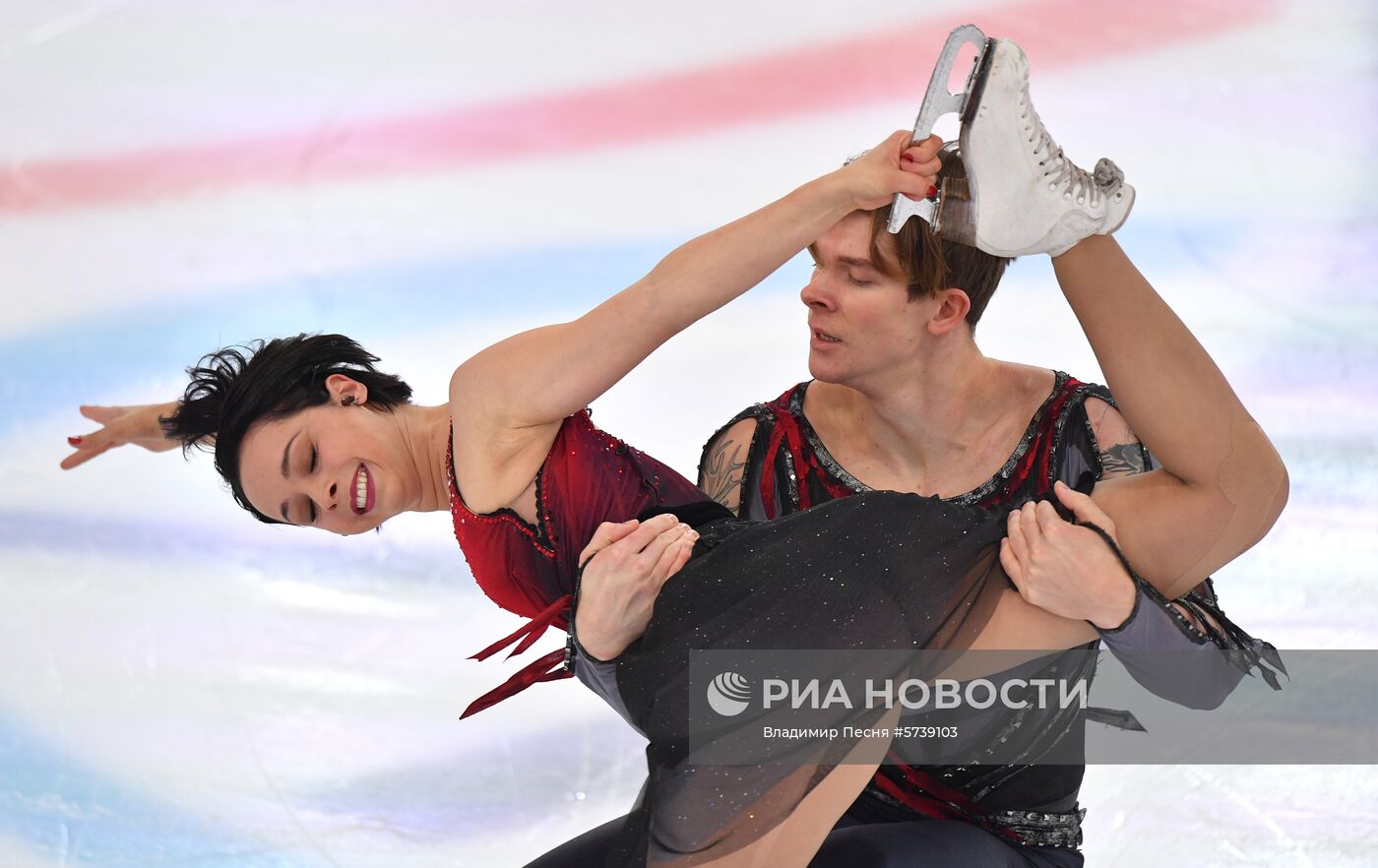 Фигурное катание. Чемпионат России. Танцы. Произвольная программа