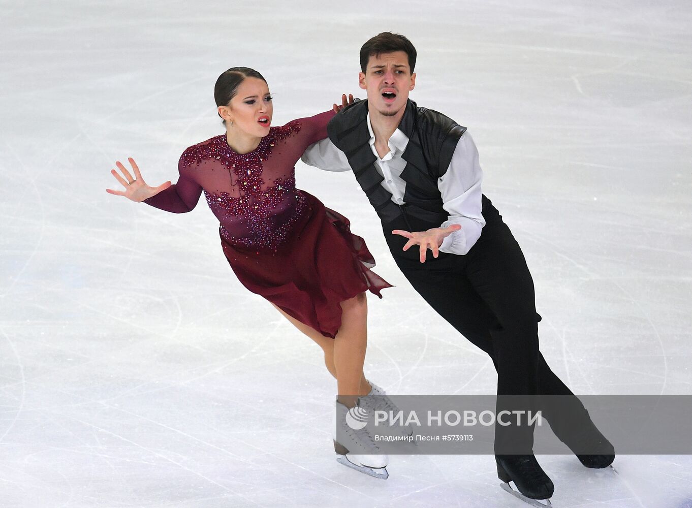 Фигурное катание. Чемпионат России. Танцы. Произвольная программа