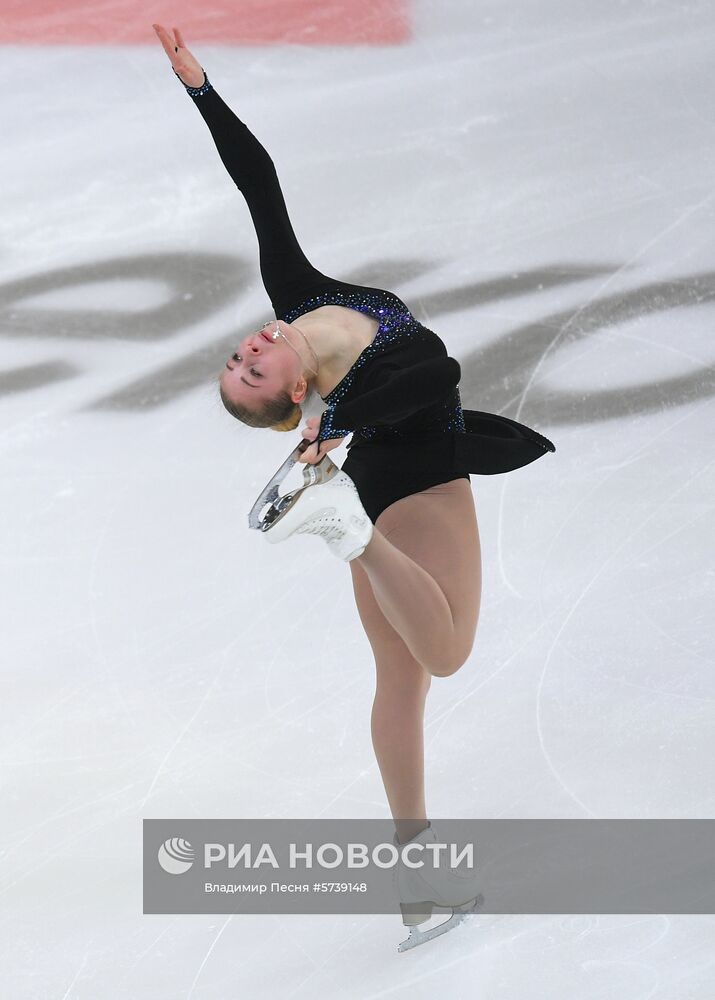 Фигурное катание. Чемпионат России. Женщины. Короткая программа