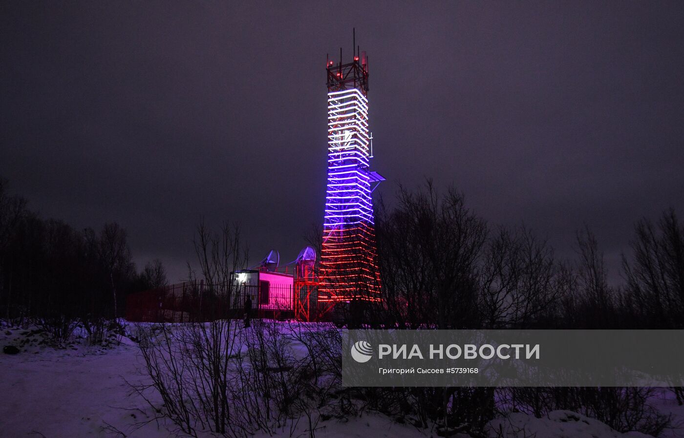 Запуск цифрового эфирного телевидения в п. Видяево 