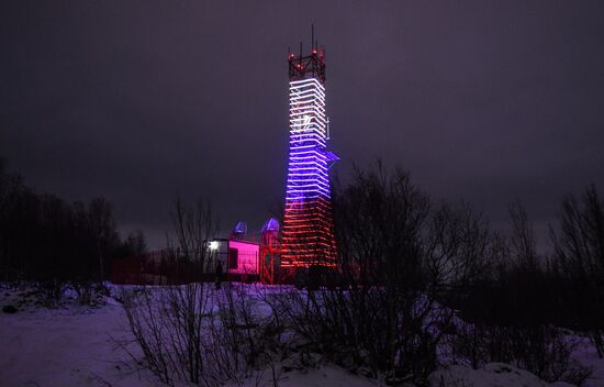 Запуск цифрового эфирного телевидения в п. Видяево 