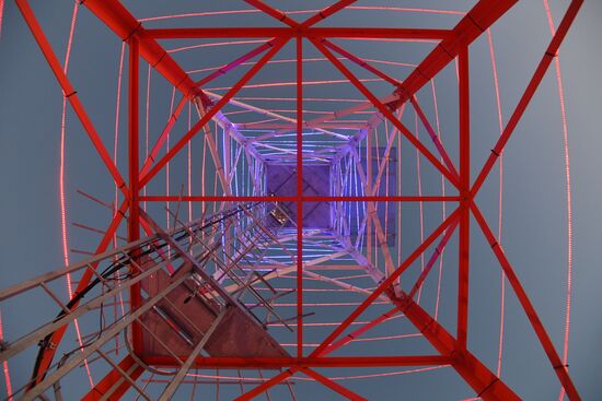 Запуск цифрового эфирного телевидения в п. Видяево 