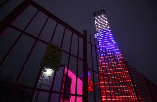 Запуск цифрового эфирного телевидения в п. Видяево 