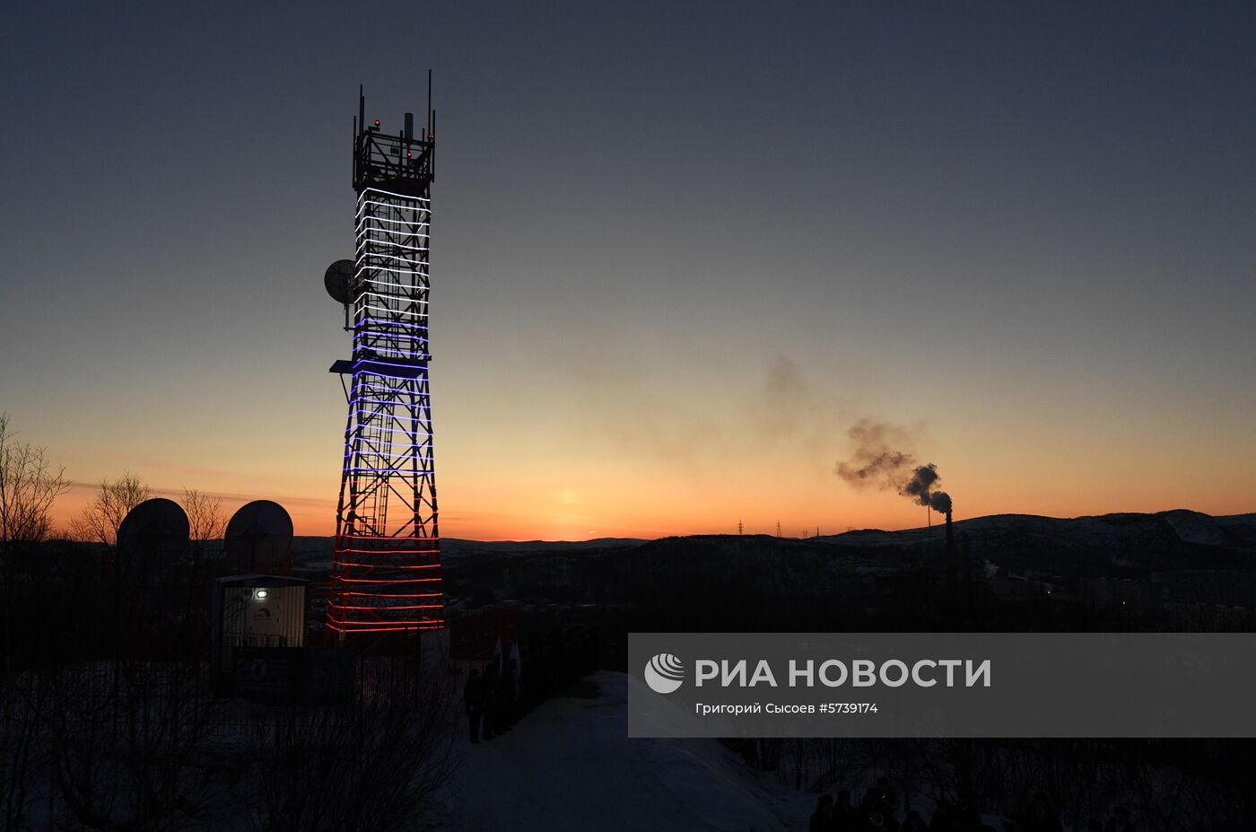 Запуск цифрового эфирного телевидения в п. Видяево 