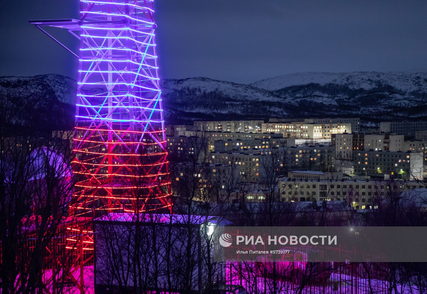 Запуск цифрового эфирного телевидения в п. Видяево
