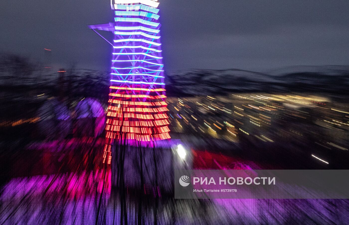 Запуск цифрового эфирного телевидения в п. Видяево