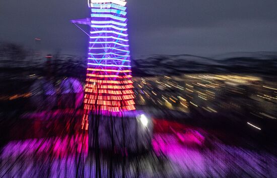 Запуск цифрового эфирного телевидения в п. Видяево 