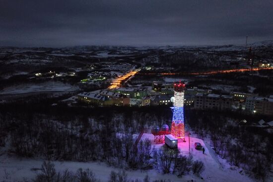 Запуск цифрового эфирного телевидения в п. Видяево 