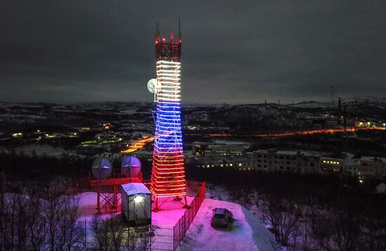 Запуск цифрового эфирного телевидения в п. Видяево 