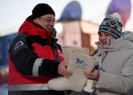 Запуск цифрового эфирного телевидения в п. Видяево 