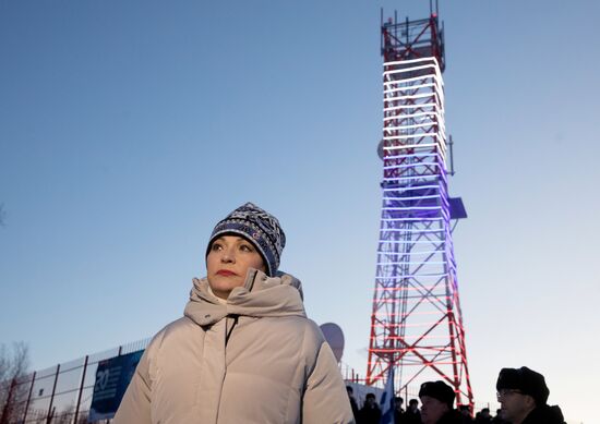 Запуск цифрового эфирного телевидения в п. Видяево 