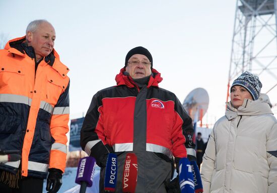 Запуск цифрового эфирного телевидения в п. Видяево 