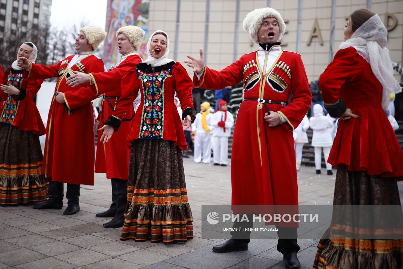 Парад Дедов Морозов и Снегурочек 