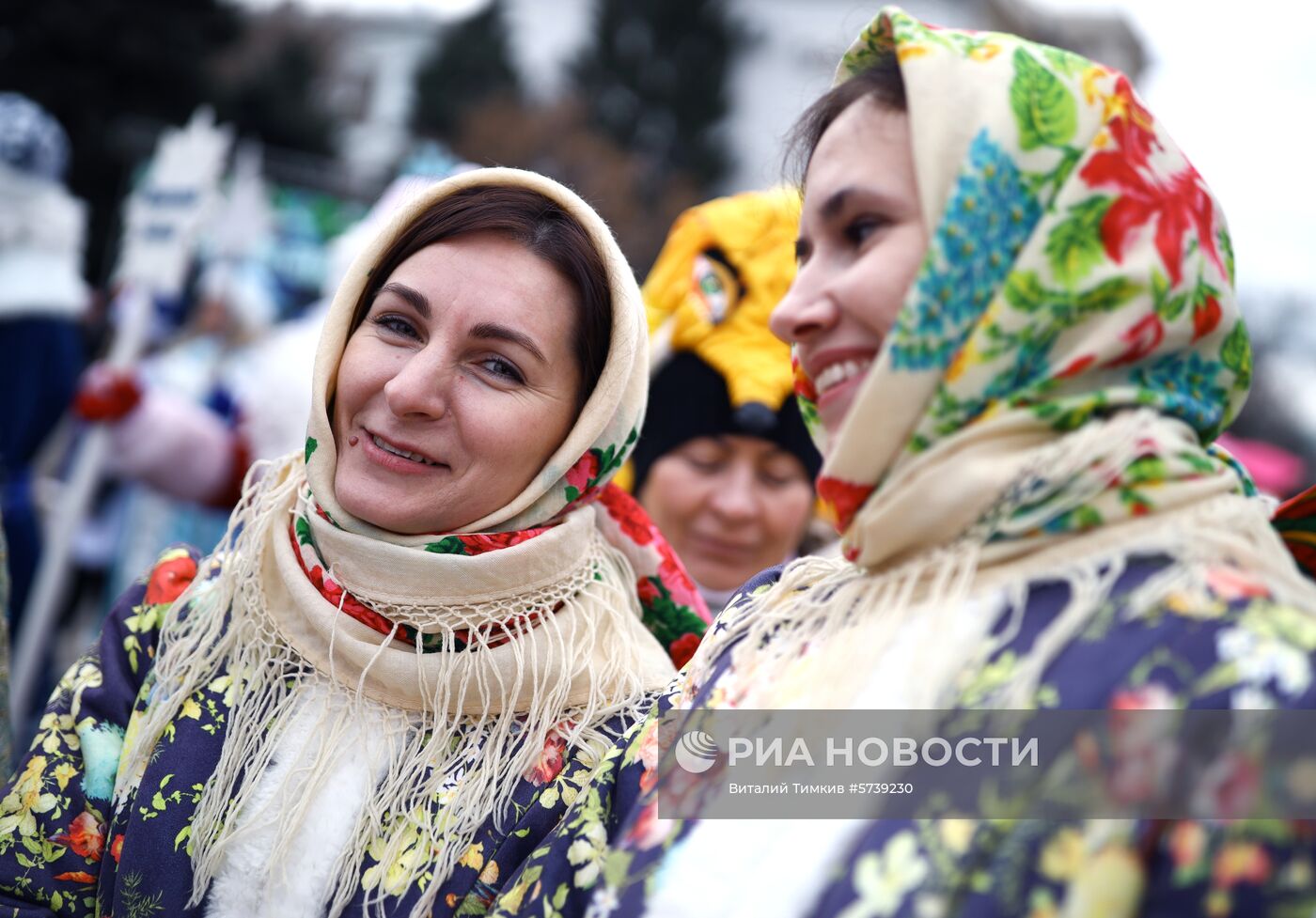 Парад Дедов Морозов и Снегурочек 