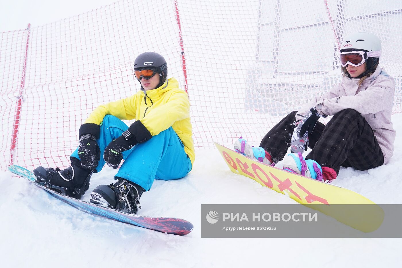 Открытие сезона на горнолыжном курорте "Роза Хутор" в Сочи