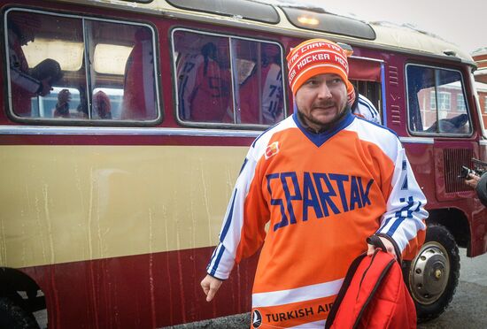 Хоккей. КХЛ. Матч "Спартак" - "Сочи"