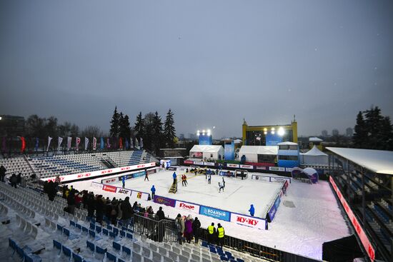 Волейбол на снегу. Чемпионат Европы. Российский этап