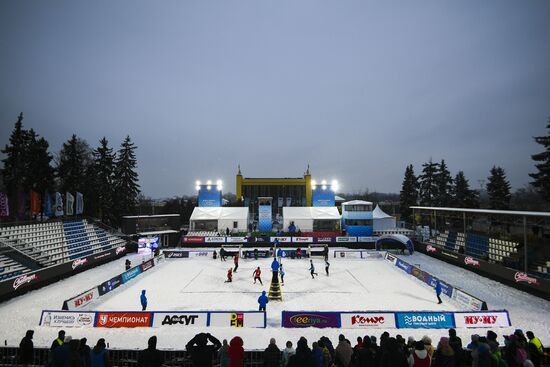 Волейбол на снегу. Чемпионат Европы. Российский этап