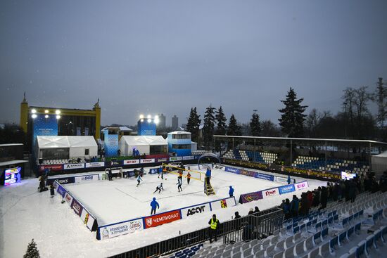 Волейбол на снегу. Чемпионат Европы. Российский этап