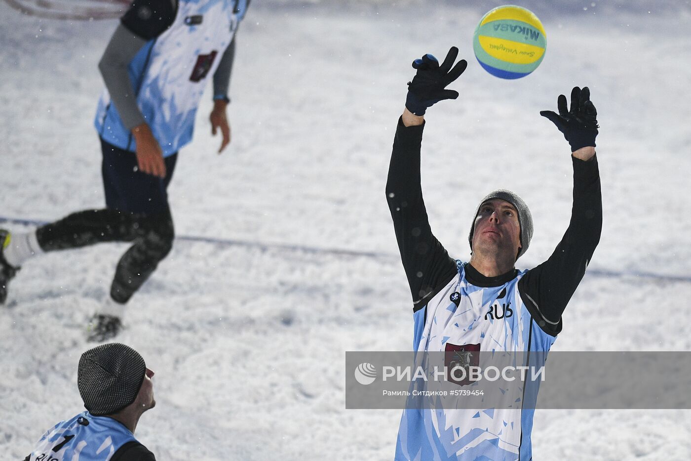 Волейбол на снегу. Чемпионат Европы. Российский этап