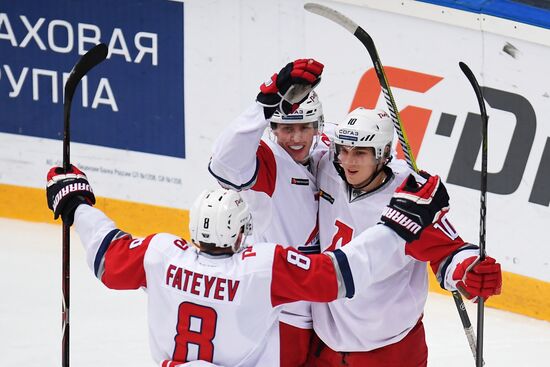 Хоккей. КХЛ. Матч "Авангард" - "Локомотив"