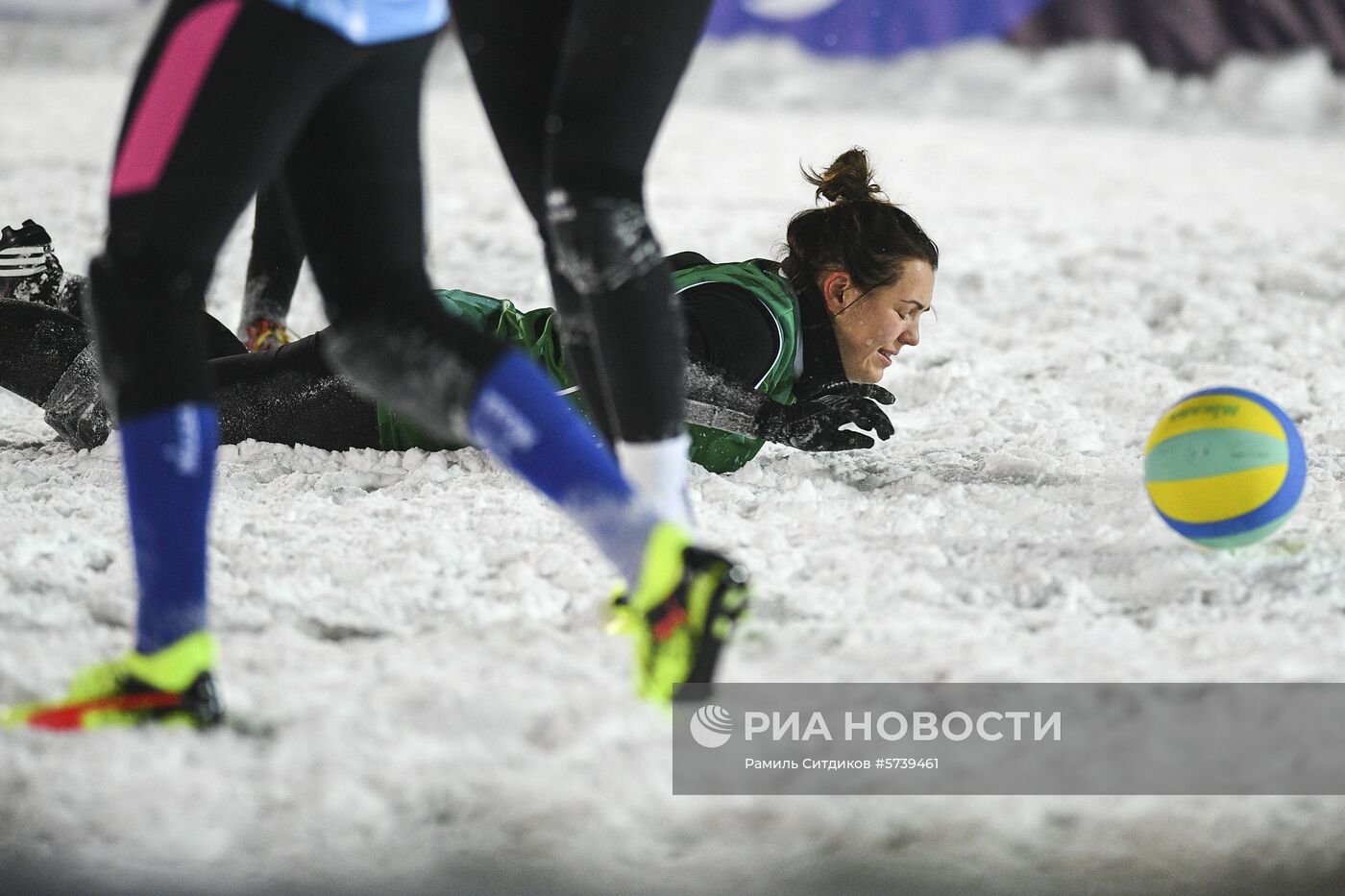 Волейбол на снегу. Чемпионат Европы. Российский этап