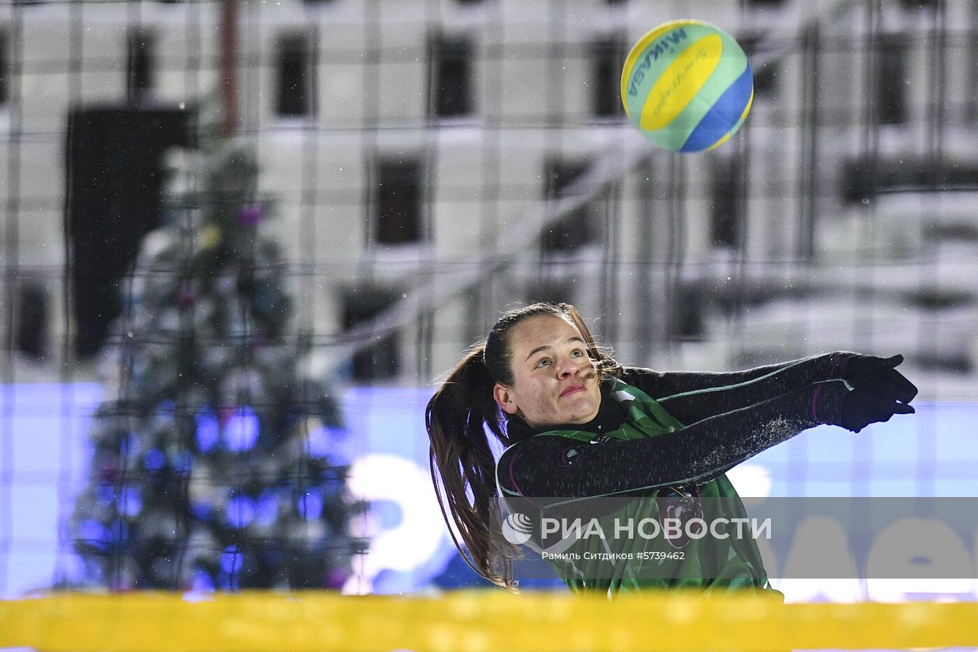 Волейбол на снегу. Чемпионат Европы. Российский этап