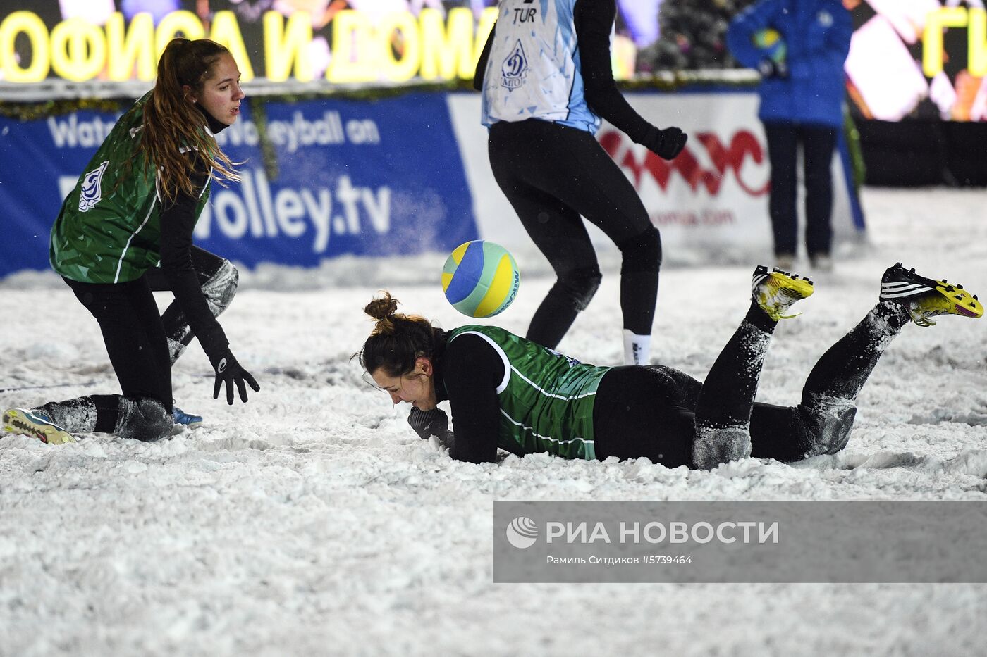 Волейбол на снегу. Чемпионат Европы. Российский этап