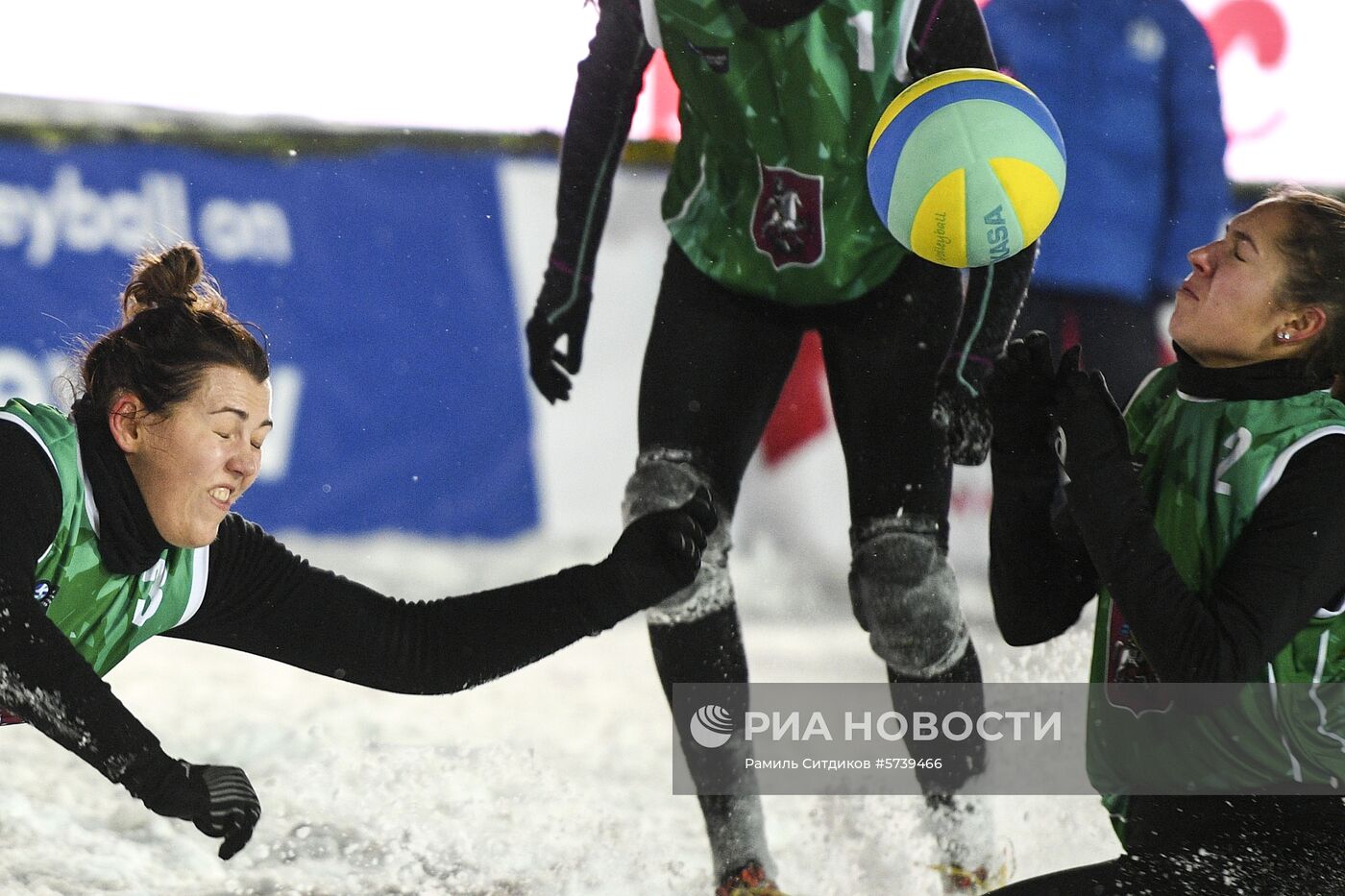 Волейбол на снегу. Чемпионат Европы. Российский этап