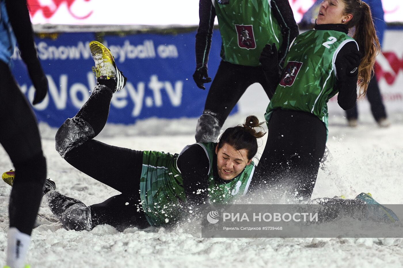 Волейбол на снегу. Чемпионат Европы. Российский этап