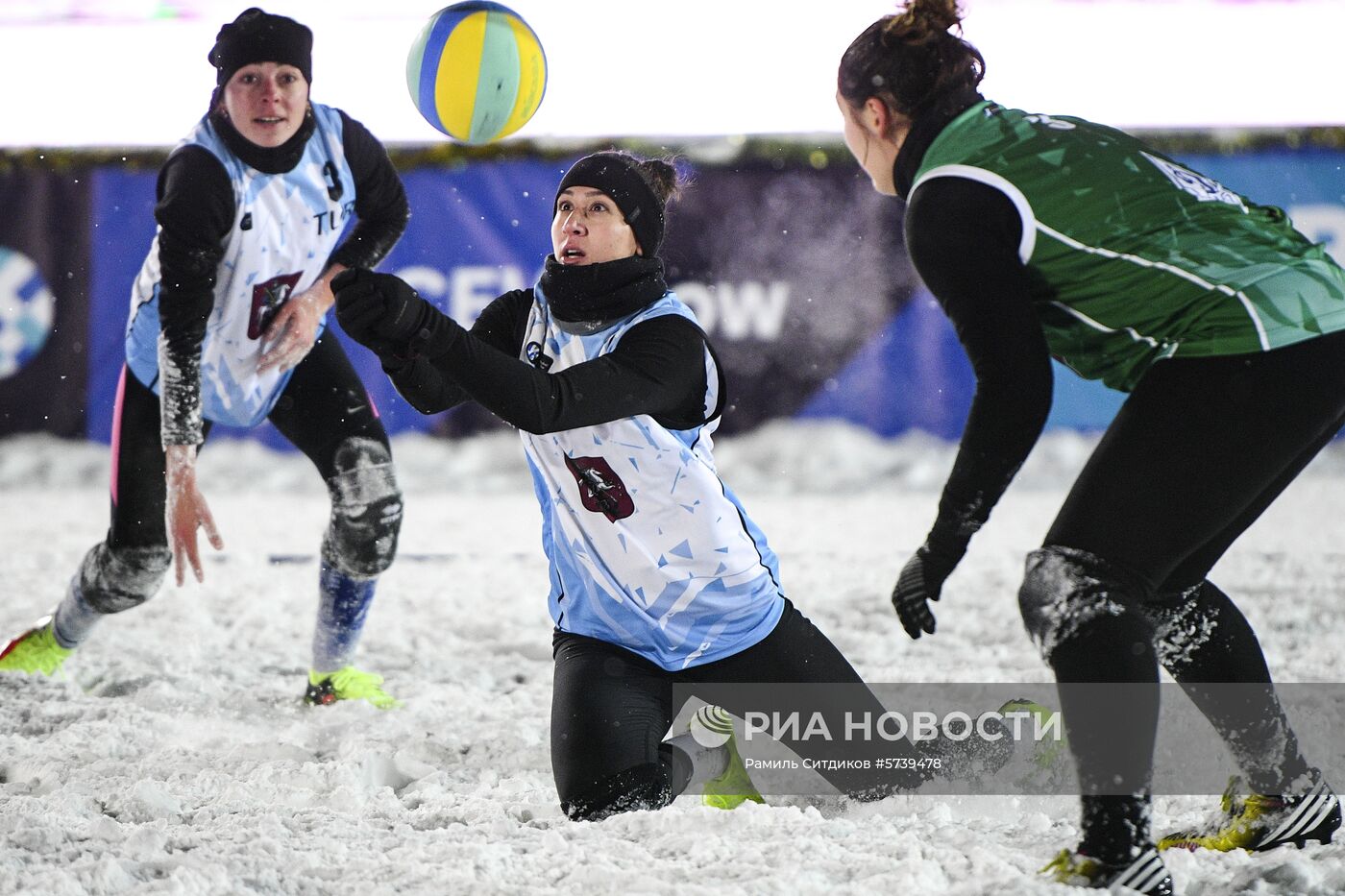 Волейбол на снегу. Чемпионат Европы. Российский этап